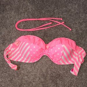 Victoria secret strapless bikini top